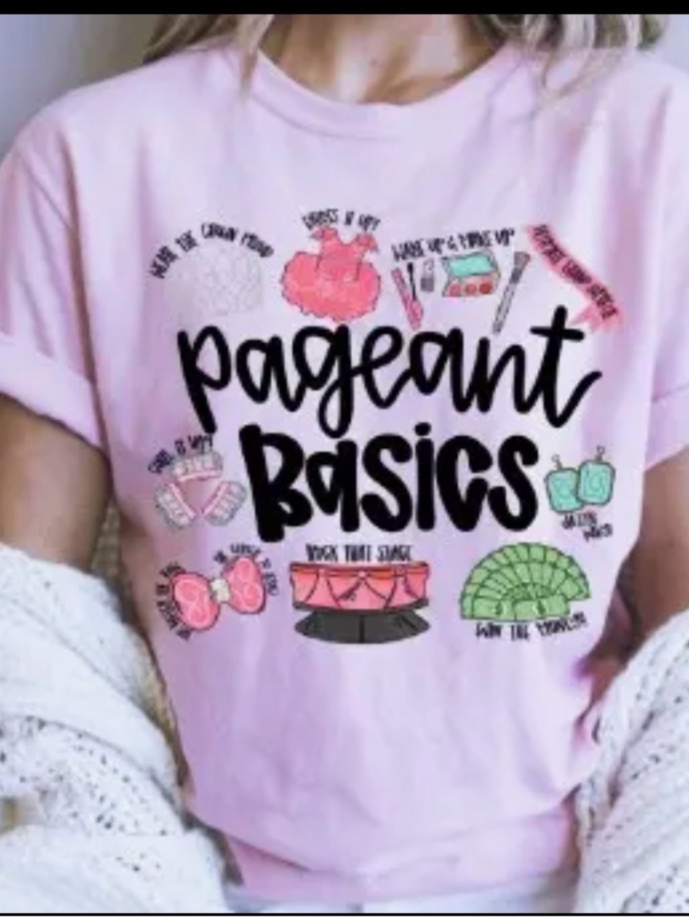 Youth Pageant Basics t-shirt